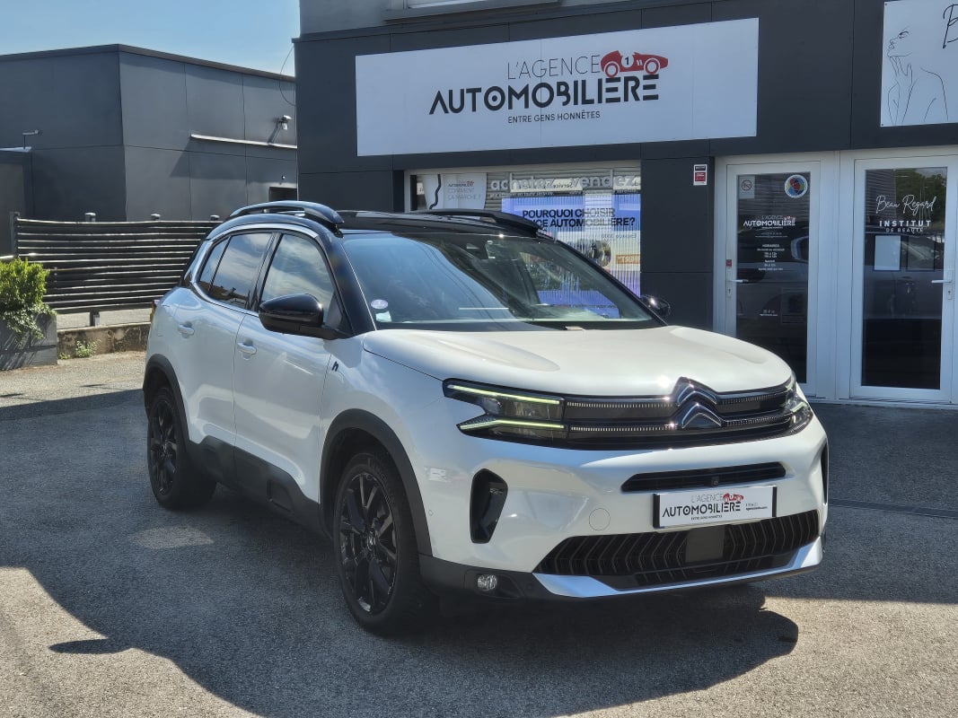 Citroen C5 Aircross 1.6 THP 225 Hybrid e-EAT8 Shine Pack - CUIR - 1ère Main — 1