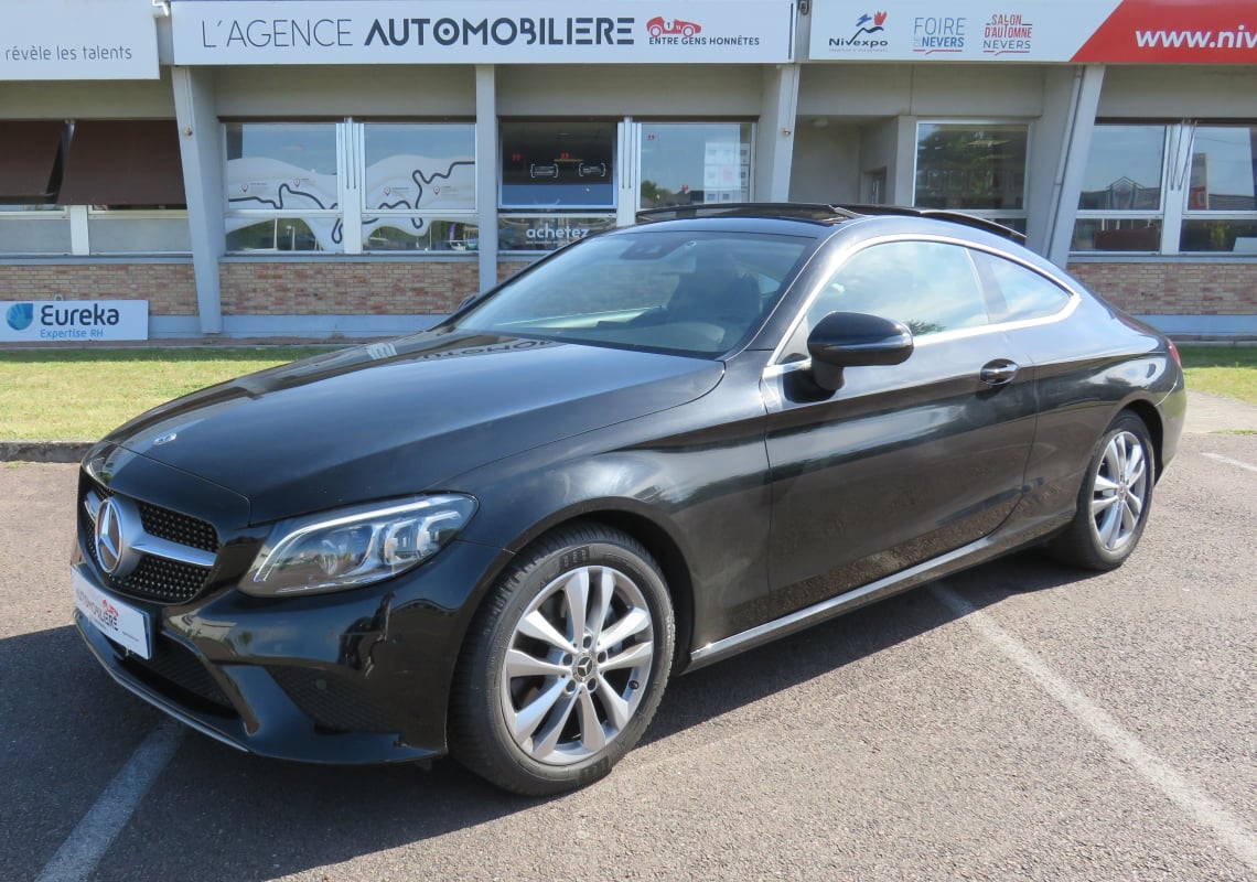 Mercedes-Benz Classe C Coupé 220 d 194ch Avantgarde Line 9G-Tronic - Toit ouvrant électrique - Cuir intégrale.