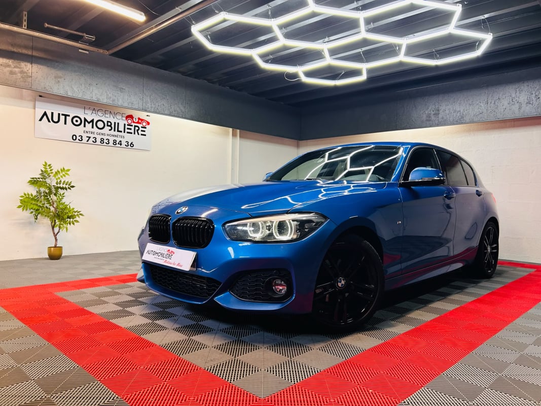 BMW Série 1 (F20) 118d 150 cv Pack M Sport Shadow Line – BVA – Ciel Étoilé – Suivi BMW