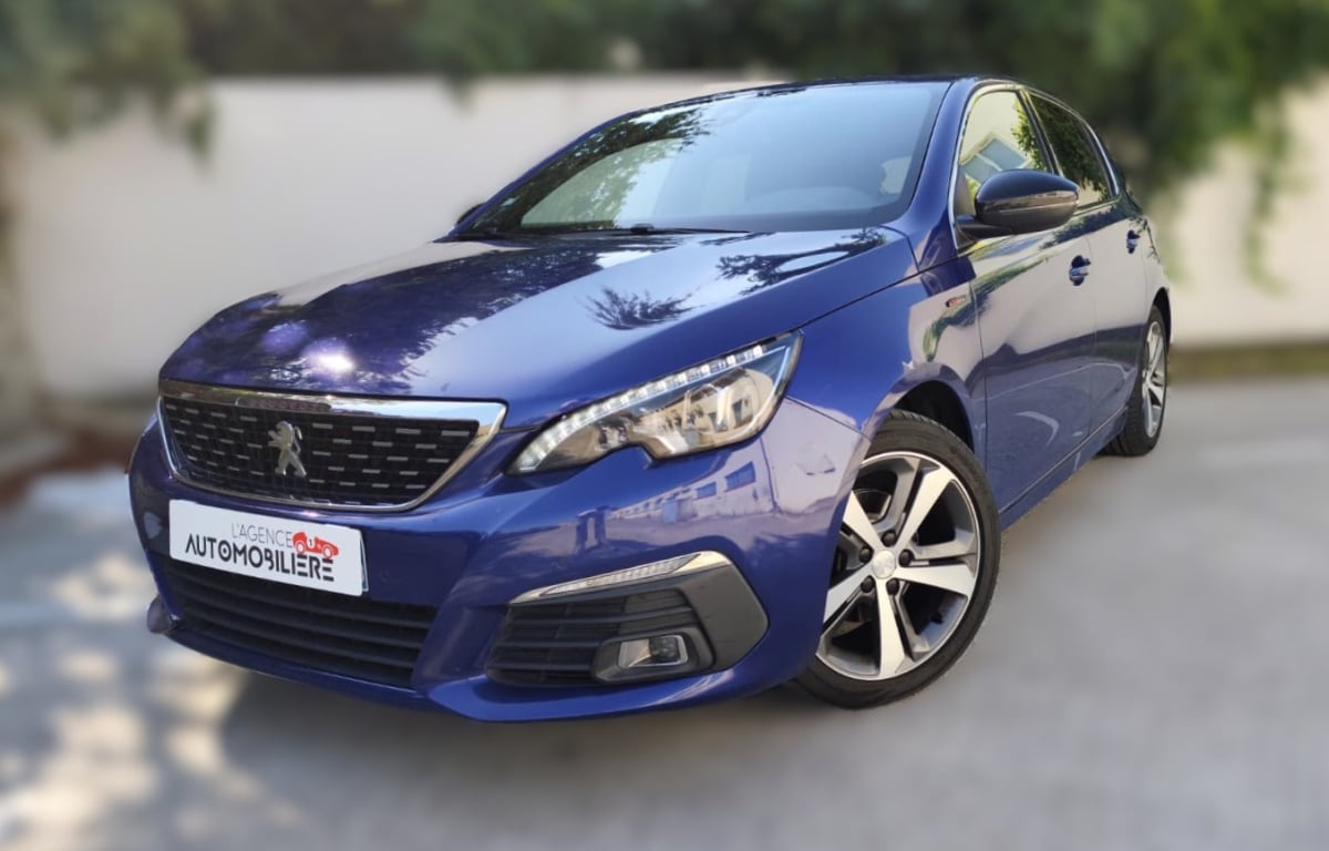 Peugeot 308 1.6 BLUEHDI 120 GT LINE EAT6 DISTRI OK // CARPLAY — 1