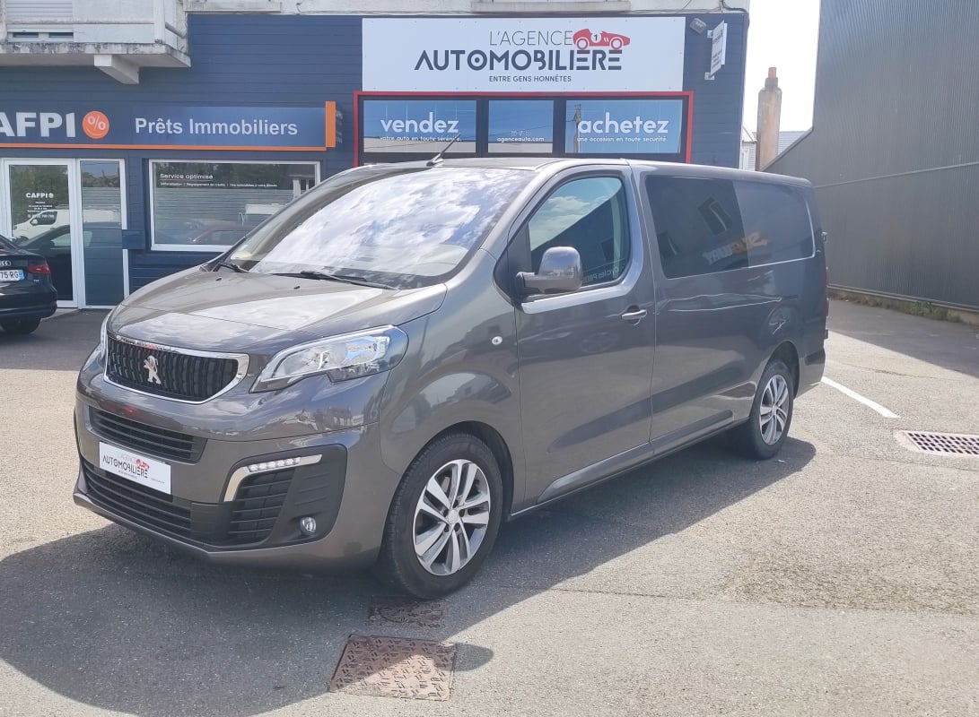 Peugeot Expert XL 2.0 180ch EAT8 Cabine Appro Pack Asphalt 6 places (TVA Récup) — 1