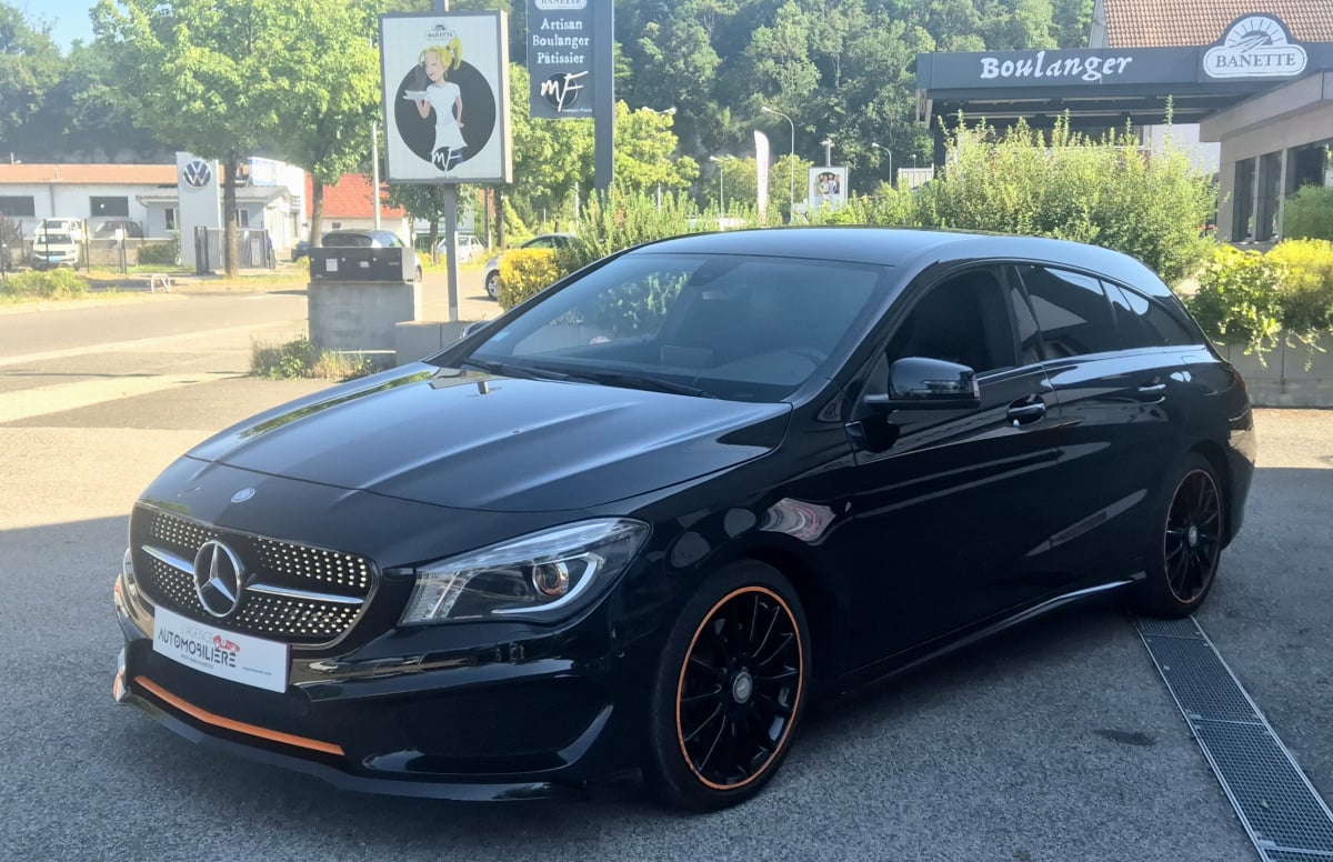 Mercedes-Benz Classe CLA Shooting Brake 220d 177cv Orange Art Edition Boite Auto — 2