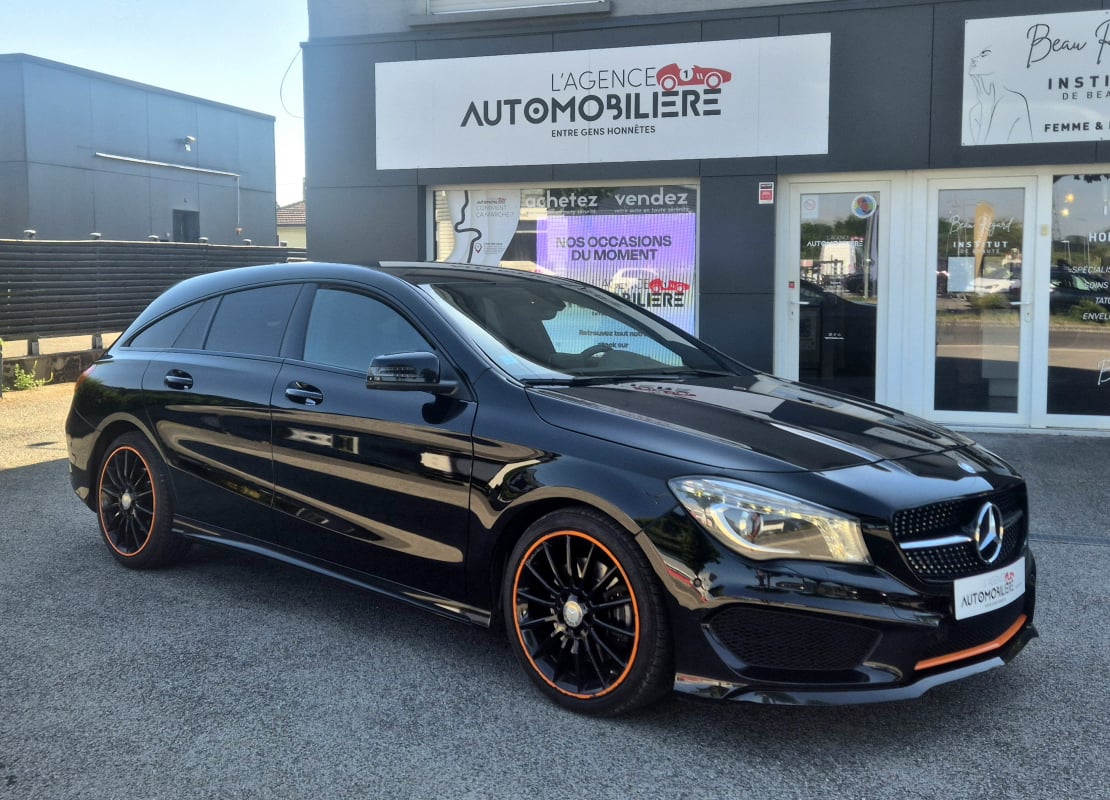 Mercedes-Benz Classe CLA Shooting Brake 220d 177cv Orange Art Edition Boite Auto