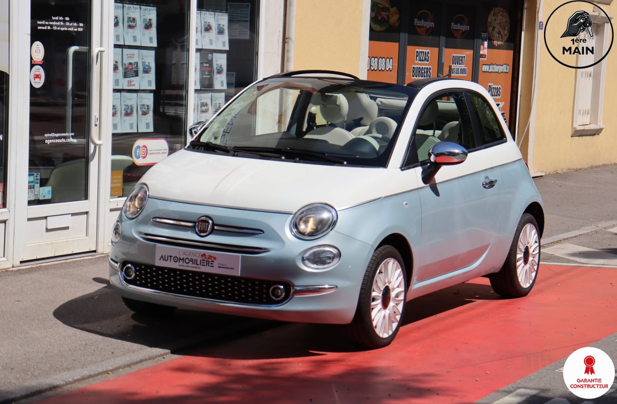 Fiat 500C 1.0 BSG 69 Collezione 1957 (1ère main, Edition limitée)