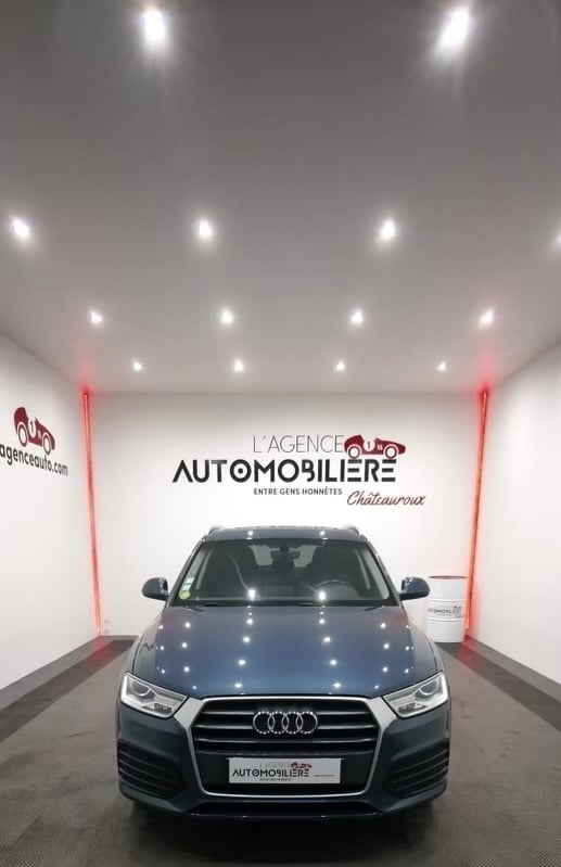 Audi Q3 AMBITION LUXE 2.0 TDI 150CV S-TRONIC 7/KEYLESS/HAYON ELEC/CAMERA RECUL/GPS/CUIR ALCANTARA/ATTELAGE — 2