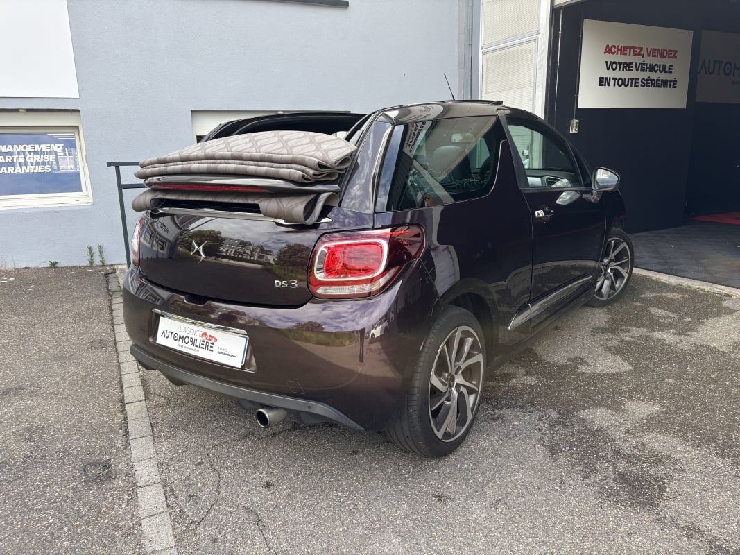 DS DS3 1.2 110 S&S EAT6 Sport Chic Cabriolet Caméra de recul - GPS - Bluetooth — 2