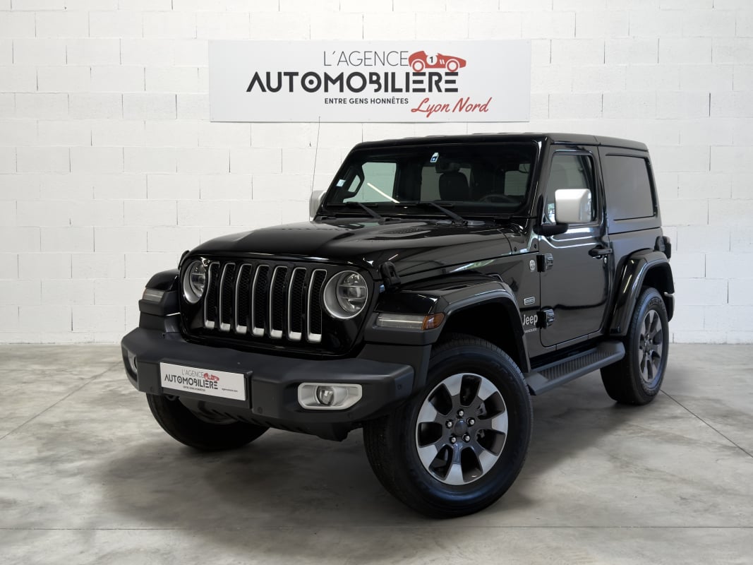 Jeep Wrangler Overland 2.2 Multijet 200 4x4 – Français Caméra Cuir Carplay Hard-top Phares LED Moteur Neuf sous Garantie JEEP 2 ANS — 1