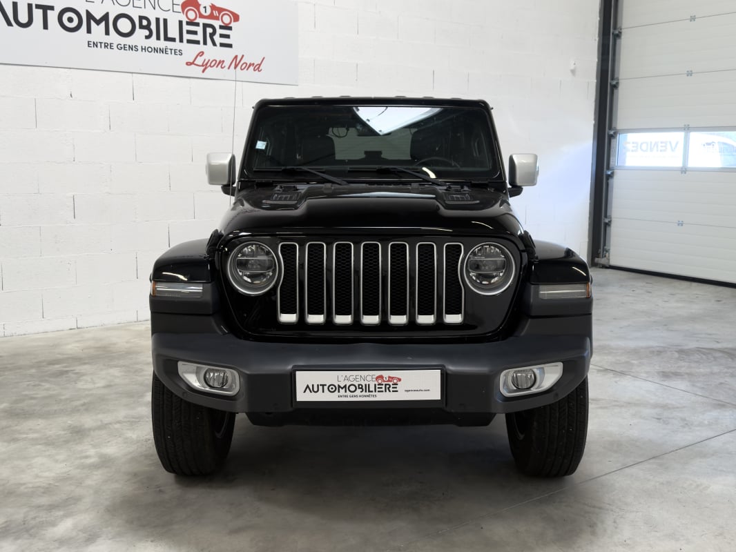 Jeep Wrangler Overland 2.2 Multijet 200 4x4 – Français Caméra Cuir Carplay Hard-top Phares LED Moteur Neuf sous Garantie JEEP 2 ANS — 2
