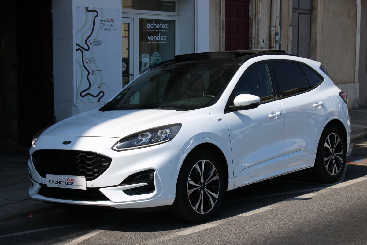 Ford Kuga 2.0 ECOBLUE 190 ST-LINE BUSINESS I-AWD 4X4 BVA ( Toit ouvrant panoramique, Caméra de recul, Sièges chauffants ... ) — 1