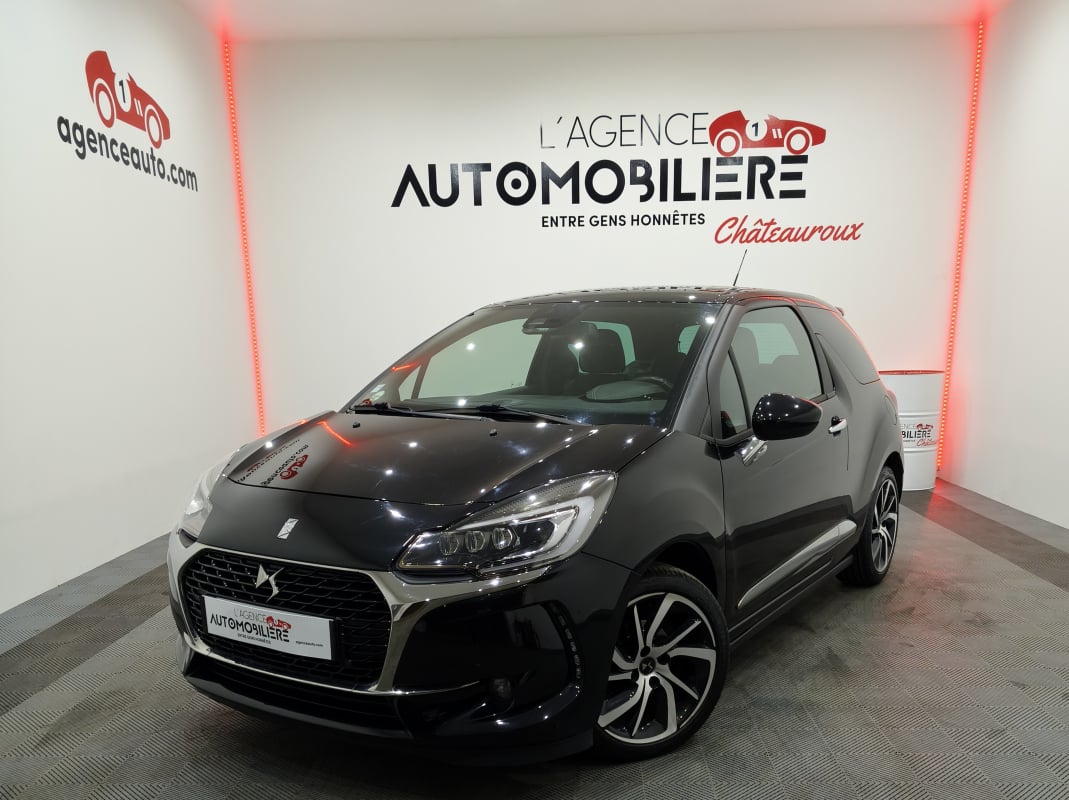 DS DS3 SPORT CHIC 1.6 HDI 120CV BVM5 CARPLAY/CAMERA DE RECUL/CLIM AUTO/GPS/FEU XENON+LEDS/RADAR DE STATIONNEMENT AV-AR/JTES 17"