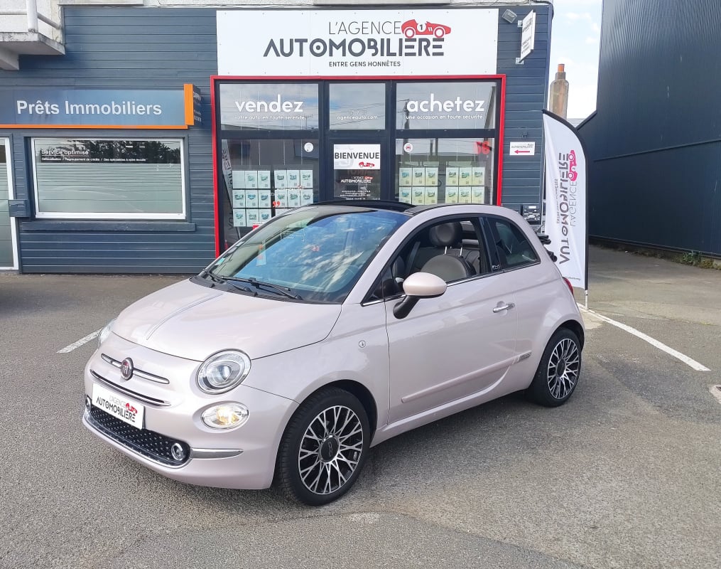 Fiat 500C Cabriolet 0.9 TwinAir 85ch BVM5 CLUB (Pack cuir) — 1