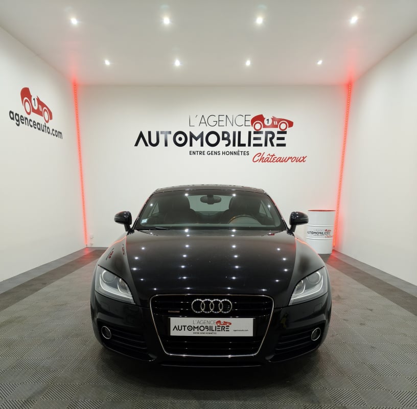 Audi TT S-LINE PLUS 2.0 TDI 170CV BVM6 SIEGES SPORT CUIR-ALCANTARA/CLIM AUTO/BEQUET AR ELEC/FEUX AUTO/VOLANT CUIR M-PLAT/FEUX XENON + LEDS/JTES ALU 18' — 2