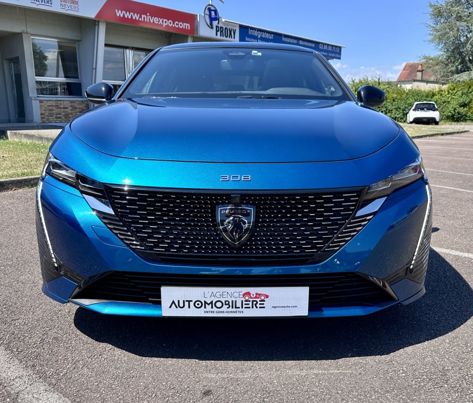 Peugeot 308 1.2 Hybrid 145ch GT e-DCS6 /Pack Sensation /TO électrique. — 2
