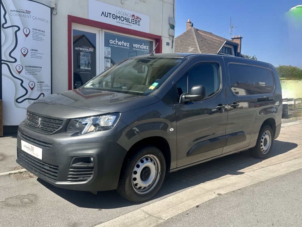 Peugeot Partner XL 1.5 BlueHDi 16V 100 ch L2 Asphalte Gris Artense — 1