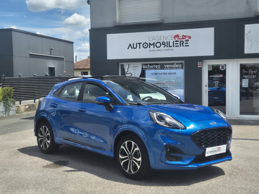 Ford Puma 1.0 Ecoboost Flexifuel 125 ST LINE - 1ère Main -Toit Ouvrant - — 1