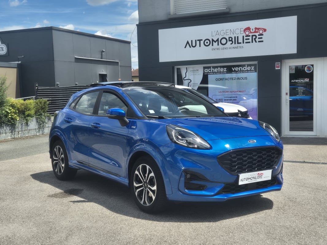 Ford Puma 1.0 Ecoboost Flexifuel 125 ST LINE - 1ère Main -Toit Ouvrant - — 2
