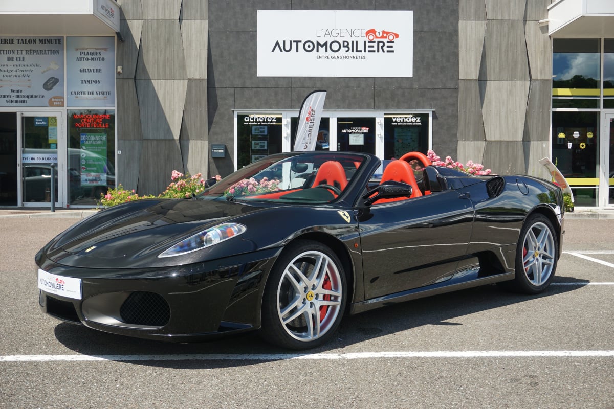 Ferrari F430 Spider F1 V8 4.3 490 ch Baquets Carbone — 1