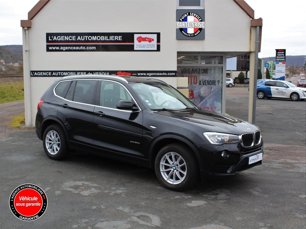 BMW X3 xDrive 20dA 190 ch xLine — 1