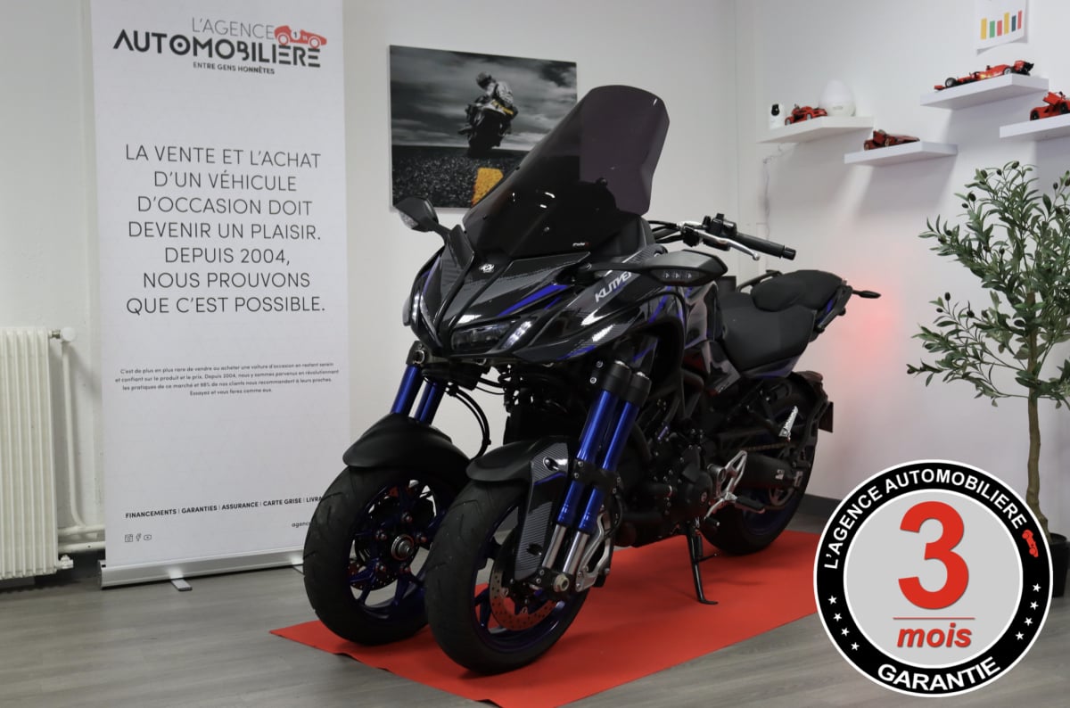 Yamaha Niken 850 115ch (Régulateur,Kit Deco Kuvtek, Bulle Noire PUIG..) — 1
