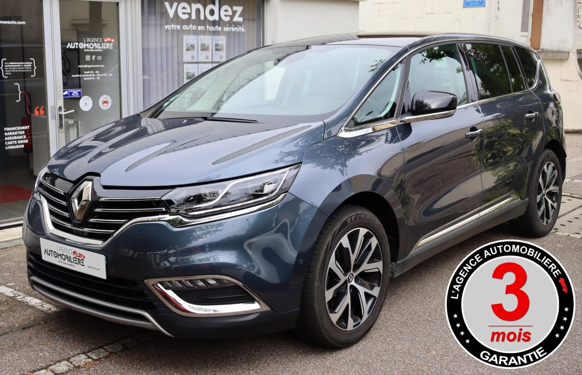Renault Espace V 1.6 DCi 160 Energy Intens EDC6 7 Places (Toit Pano, Caméra, CarPlay..) — 1
