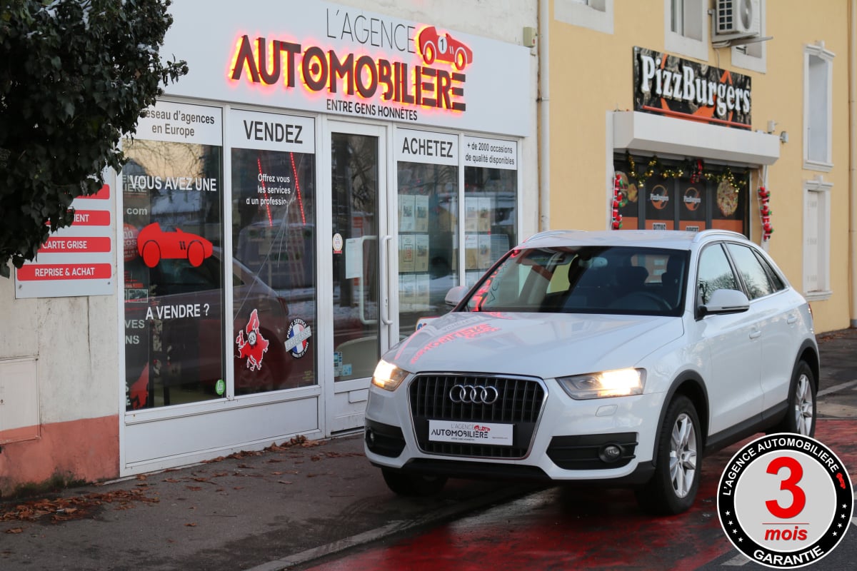 Audi Q3 2.0 TDI 140 AMBIENTE BVM6 (Origine France, 2ème main, suivit complet,...) — 1
