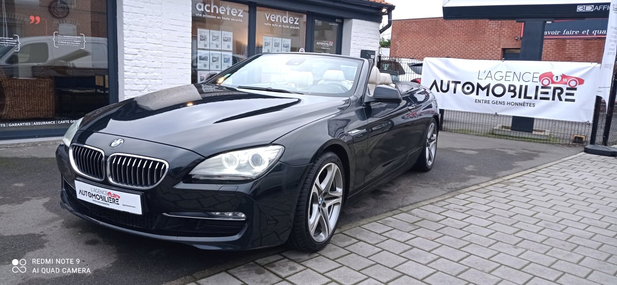 BMW Série 6 (F12) Cabriolet 640i 320 CH Exclusive BVA8 — 1
