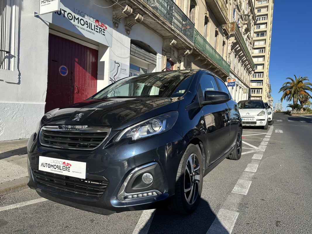 Peugeot 108 1.2 VTI 80 ALLURE (Caméra, Carplay, Phares led ...) — 1