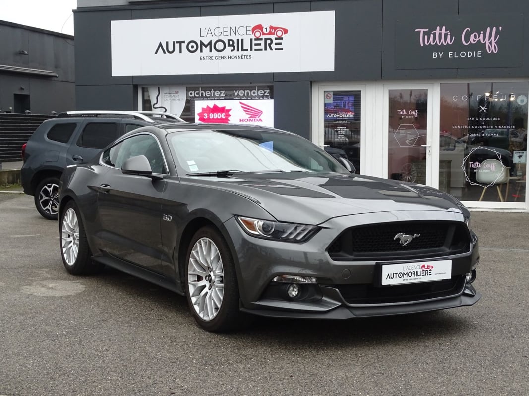 Ford Mustang VI FASTBACK V8 5.0 421 ch GT BVM6 - 21000km -SIEGES RECARO — 1
