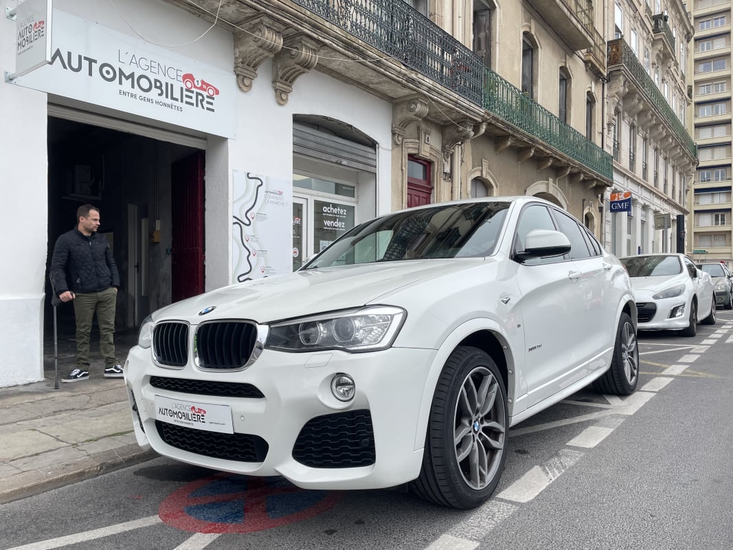 BMW X4 2.0 D 190 X-LINE XDRIVE BVA (Toit ouvrant panoramique, caméra de recul..) — 1