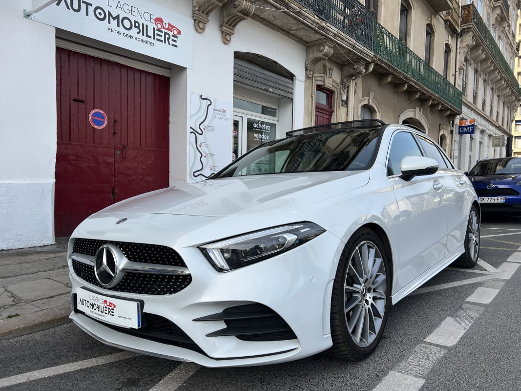 Mercedes-Benz Classe A 180 D 115 AMG LINE 7G-DCT BVA (Toit ouvrant, caméra de recul,...) — 1