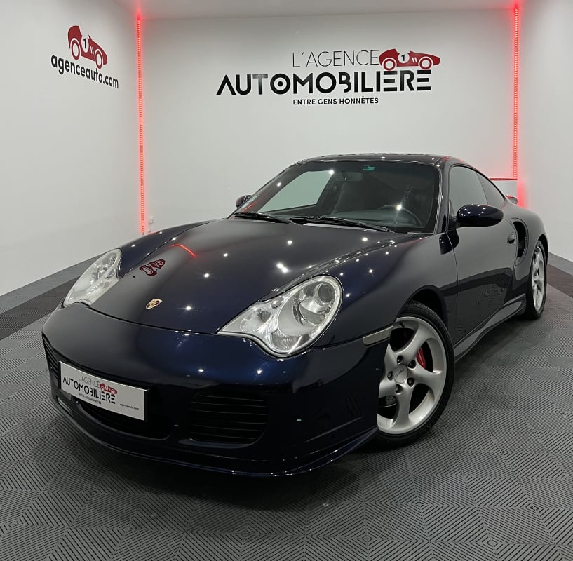 Porsche 911 996 TURBO 3.6 420CV BVM6 CARPLAY/TOIT OUVRANT/REGULATEUR DE VITESSE/CUIR ETENDU — 1