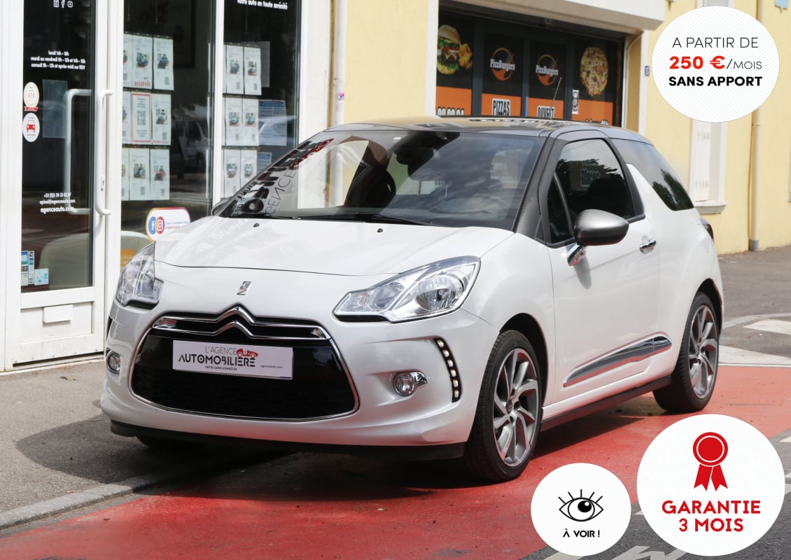 DS DS 3 1.6 Blue HDi 99 So Chic BVM5 (Origine France, Caméra, GPS, JA 17'', ...) — 1