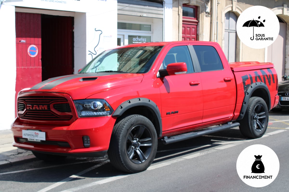 Dodge Ram 1500 CREW CAB 5.7 V8 400 SPORT 4WD BVA (CarPlay, Caméra de recul,..) — 1