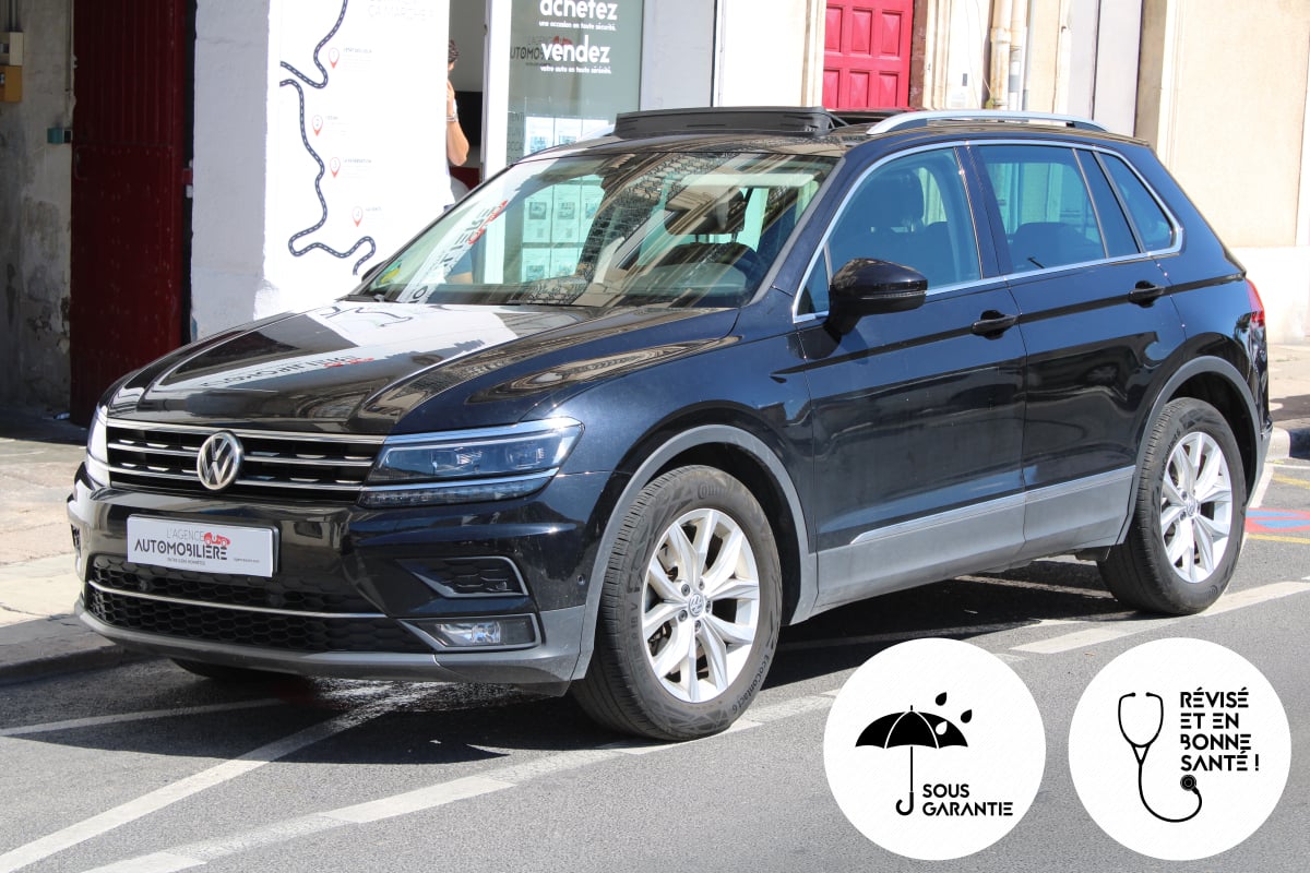 Volkswagen Tiguan 2.0 TDI 150 CARAT DSG BVA ( PREMIERE MAINS, TOIT OUVRANT, ENTRETIENT COMPLET VW ...) — 1