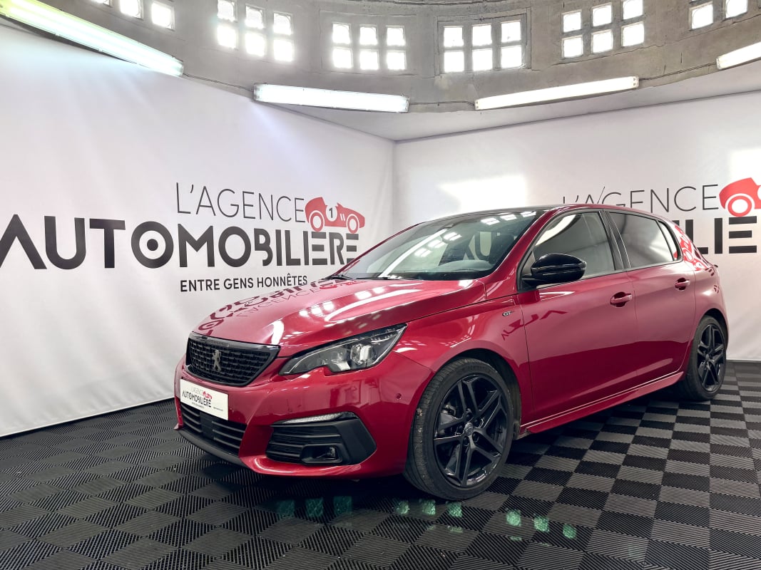 Peugeot 308 1.2 PURETECH 130 GT PACK EAT8 (Toit pano, Black pack, I-Cockpit digital) — 1