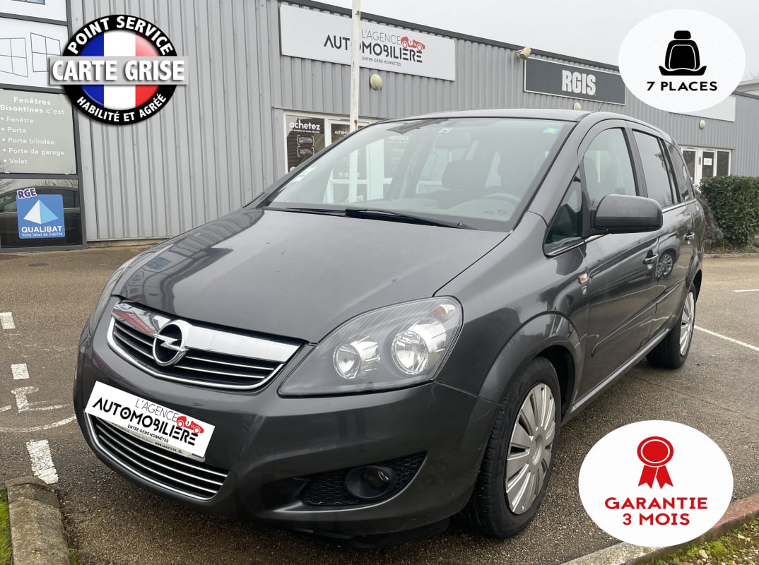 Opel Zafira B Phase 2 1.7 CDTI 16V DPF 125 cv FAP 111 ecoF — 1