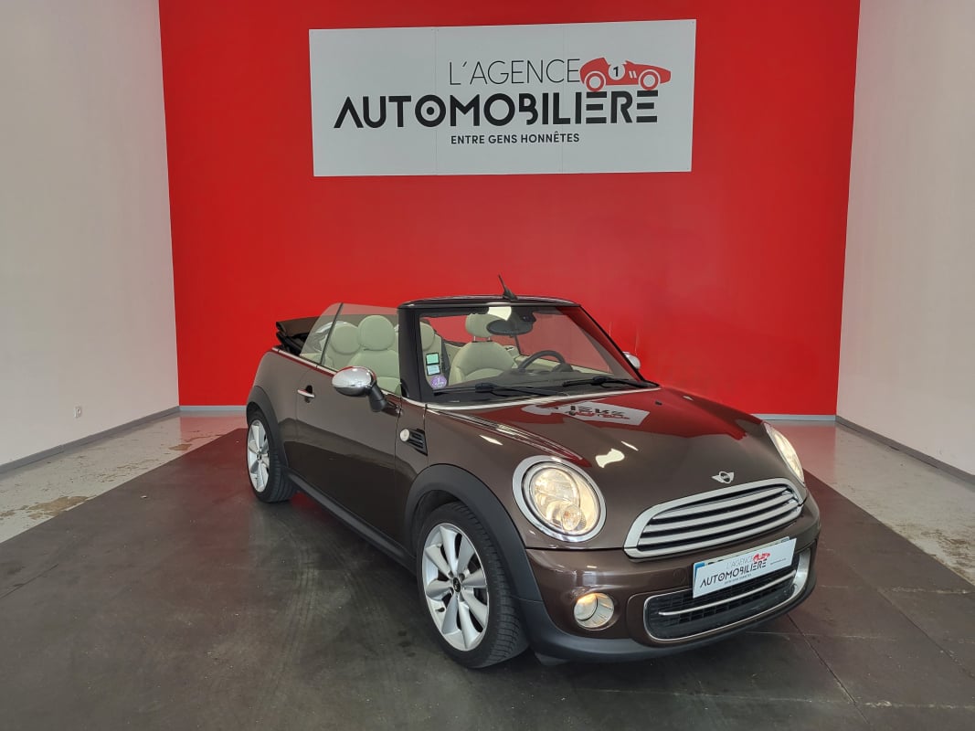 Mini Mini Cabriolet MINI COOPER CABRIOLET 1.6 122 PACK CHILI CUIR COMPLET — 1