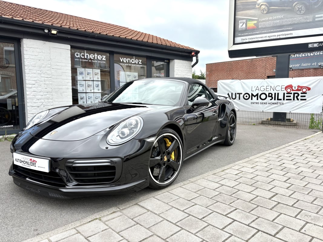 Porsche 911 991 PHASE 2 CABRIOLET 3.8 580 TURBO S PORSCHE APPROVED 24 MOIS