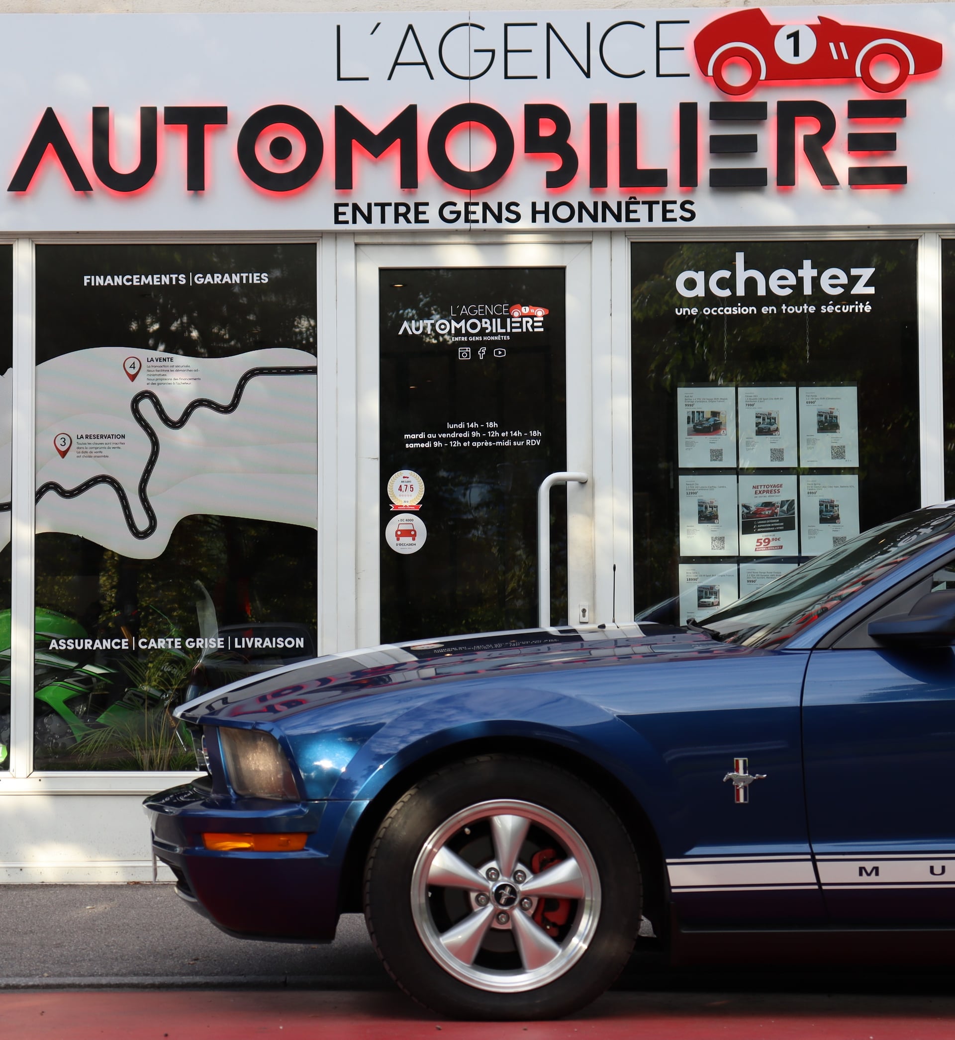 Ford Mustang 4.0 V6 214cv — 2