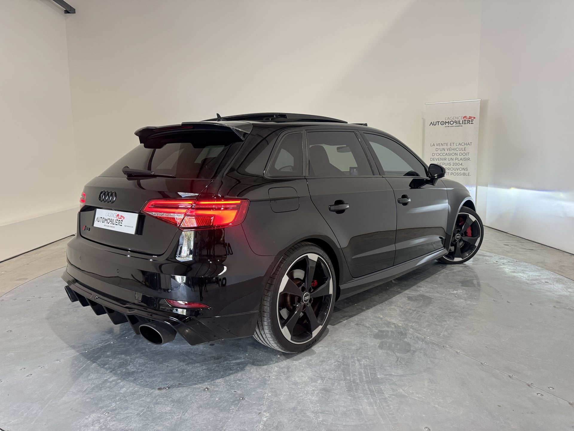 Audi RS3 2.5 TFSI DAZA 400CH QUATTRO + TOIT OUVRANT + LIGNE Miltek — 2