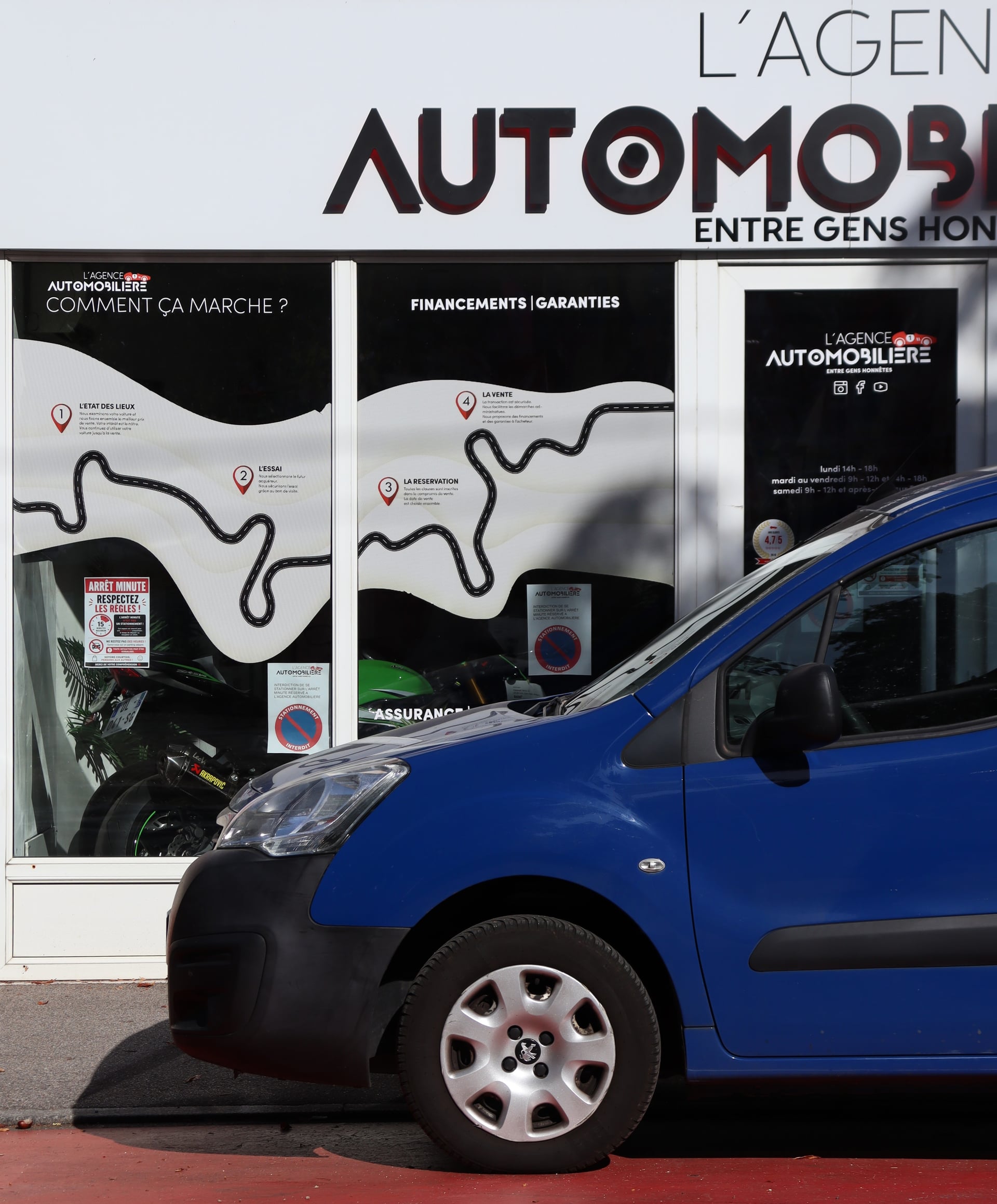 Peugeot Partner Utilitaire 1.6 BlueHDi 75 BVM (Distribution à jour, CarPlay, Toit escamotable) — 2