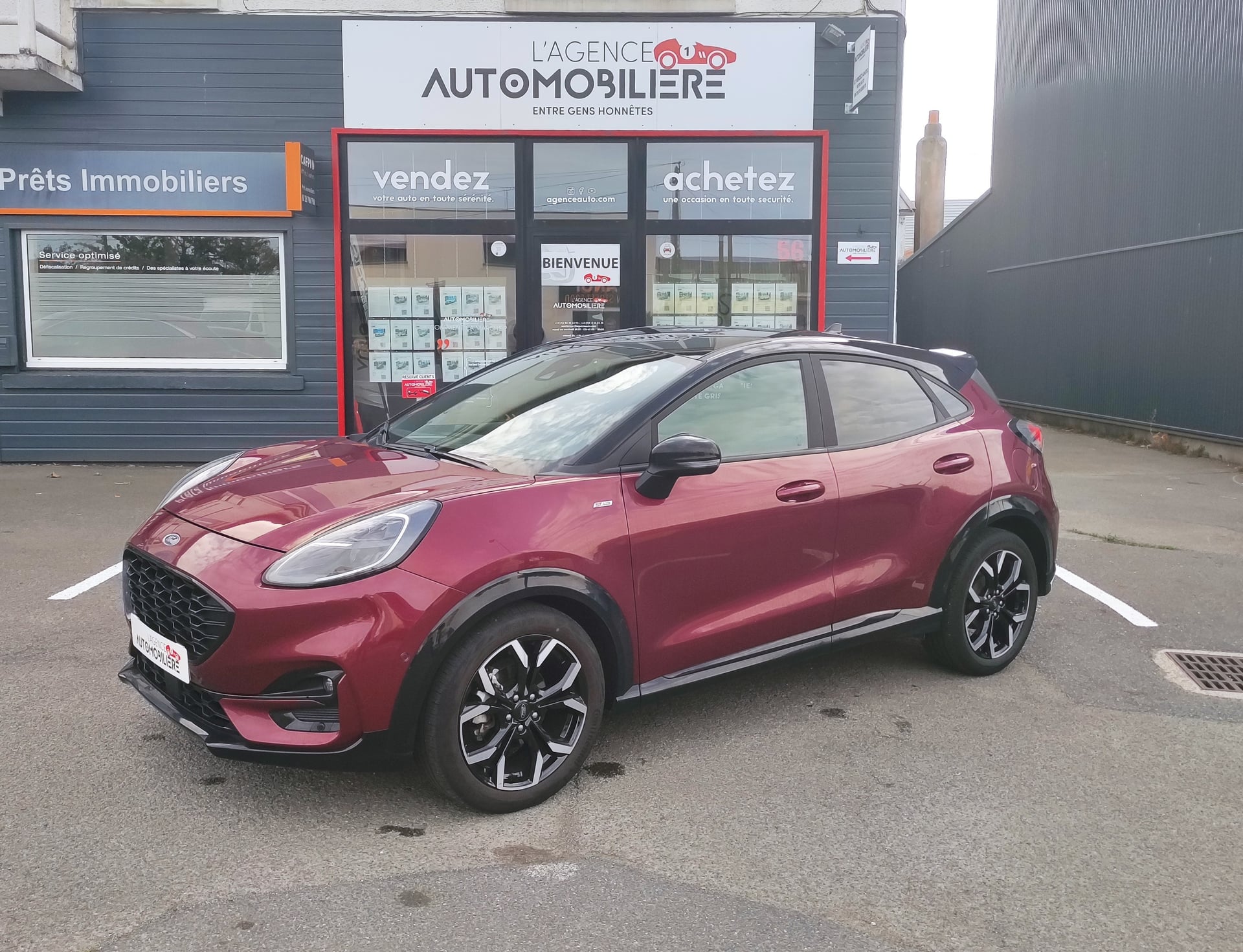 Ford Puma 1.0 FLEXIFUEL 125ch BVM6 MHEV ST-LINE X Edition RUBY