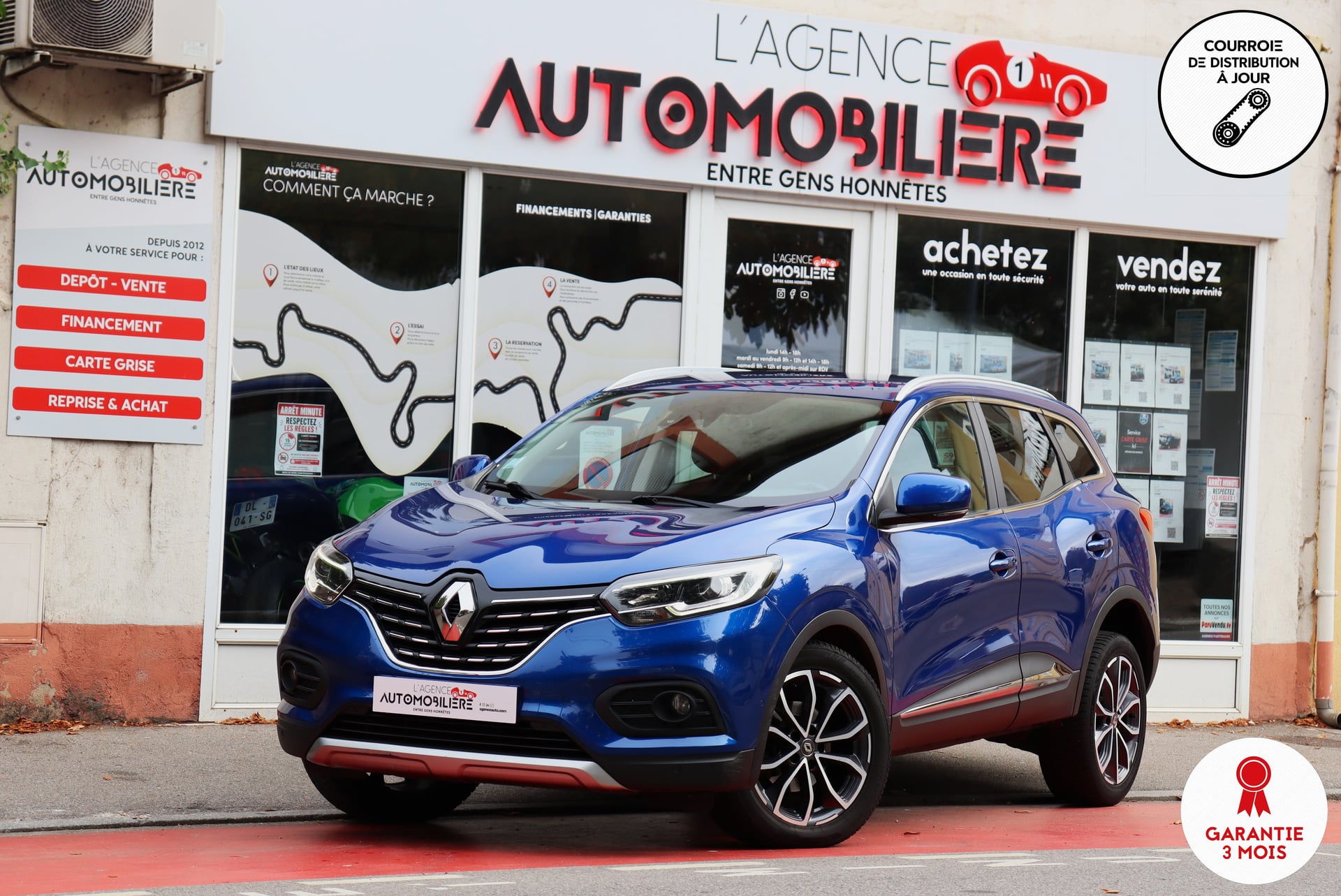 Renault Kadjar 1.5 BlueDCI 115 Wave EDC (Distribution & Vidange BVA à jour)