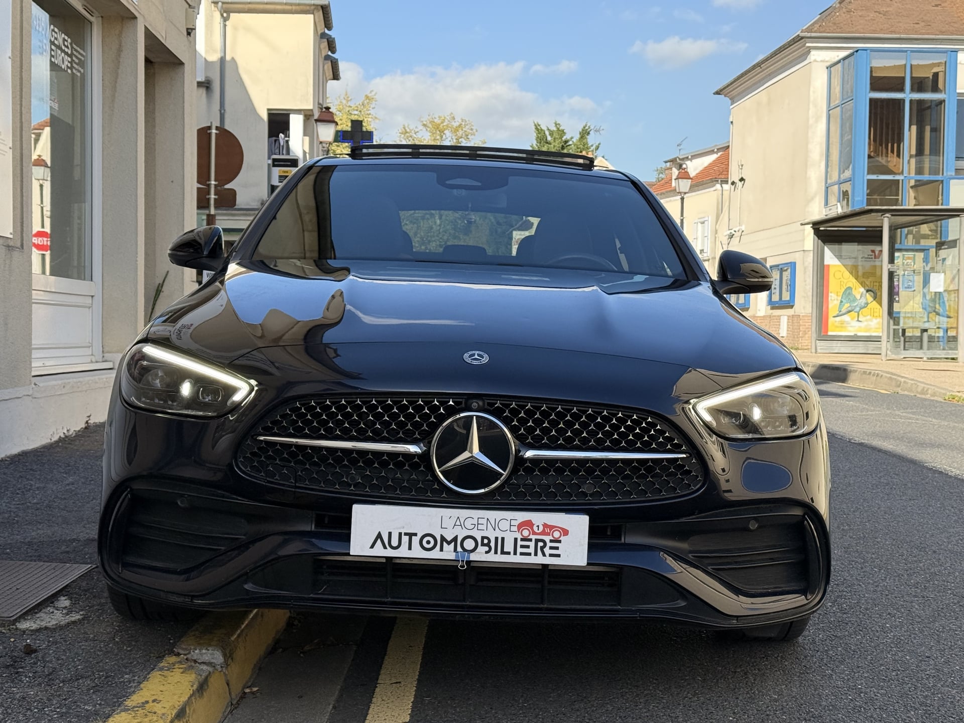 Mercedes-Benz Classe C 220D 9G-TRONIC AMG LINE+Suivi Complet+Options! — 2
