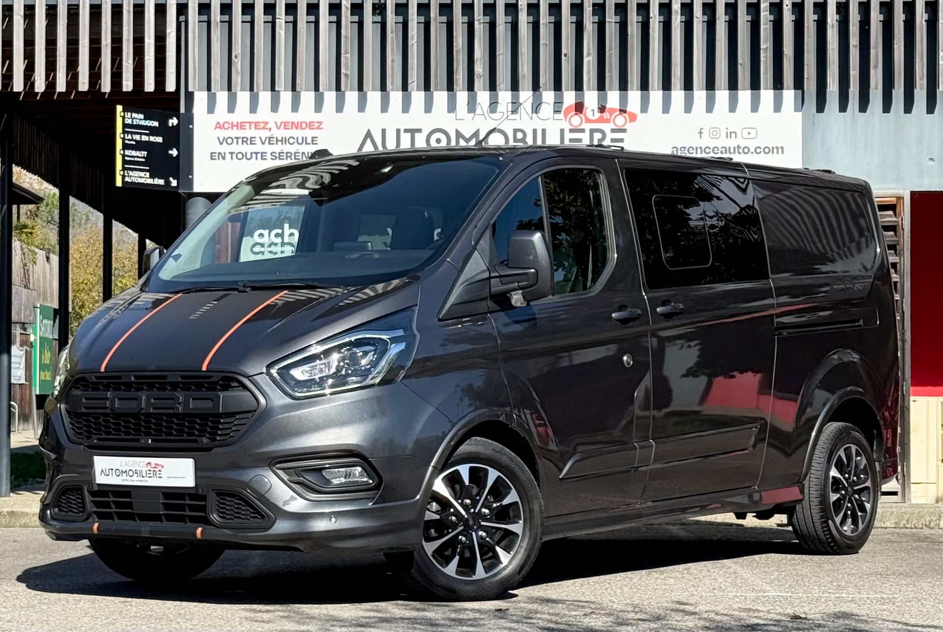 Ford Custom L2H1 2.0 EcoBlue 184ch Sport Cabine Appro 5pl