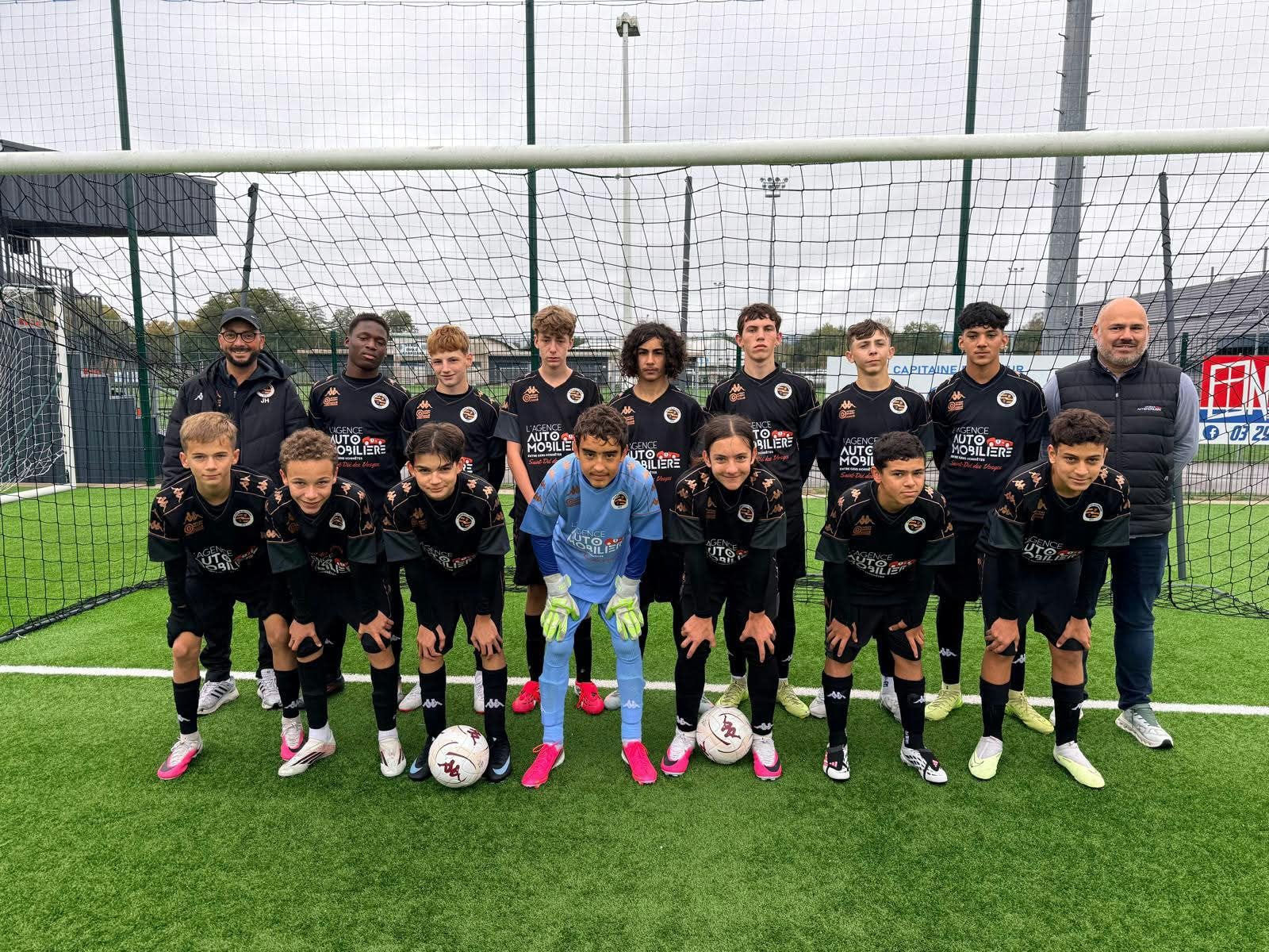 Equipe U15 R2 SRDK sponsor L'Agence Automobilière