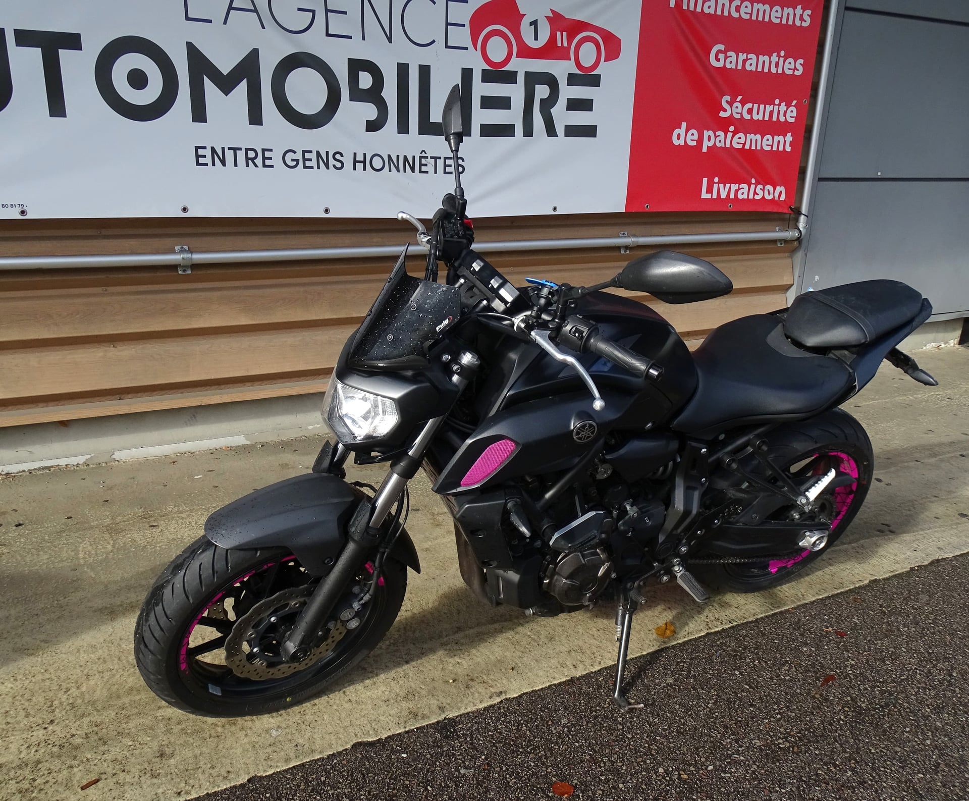 Yamaha MT07 MT07 Bride A2 — 2