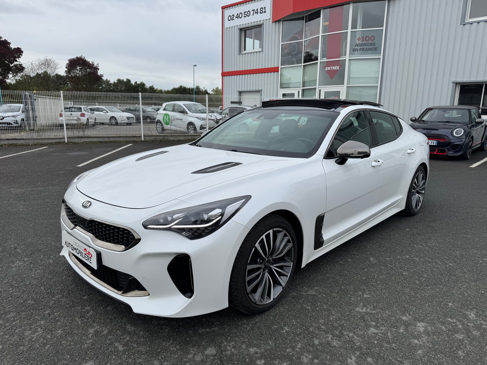 Kia Stinger 2.2 CRDI 200 4X2 BVA8 GT LINE | ATTELAGE | TOIT OUVRANT | GARANTIE 12 MOIS