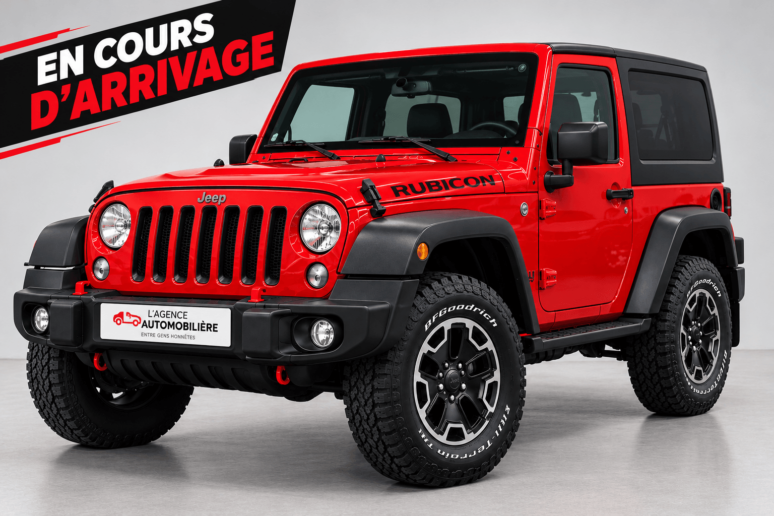 Jeep Wrangler 2.8 CRDI 200 ch RUBICON Automatique