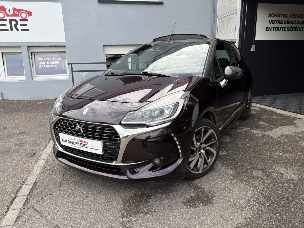 DS DS3 1.2 110 S&S EAT6 Sport Chic Cabriolet Caméra de recul - GPS - Bluetooth